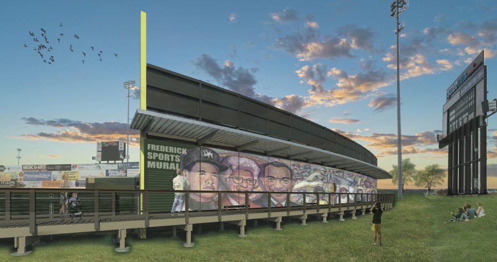 Historical Frederick Sports Mural To Be Created At Harry Grove Stadium