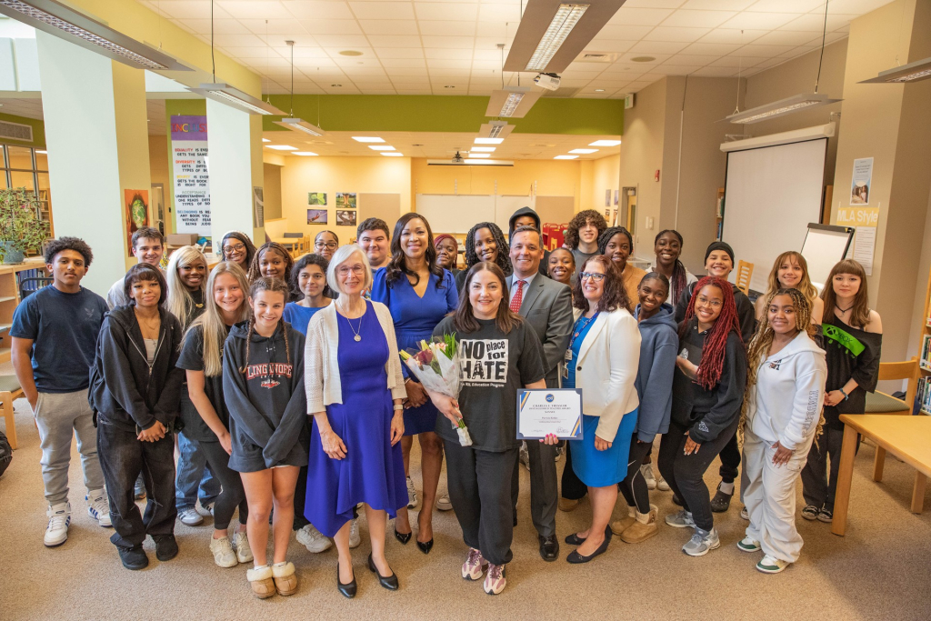 Linganore High Teacher 2024 Tressler Award Winner